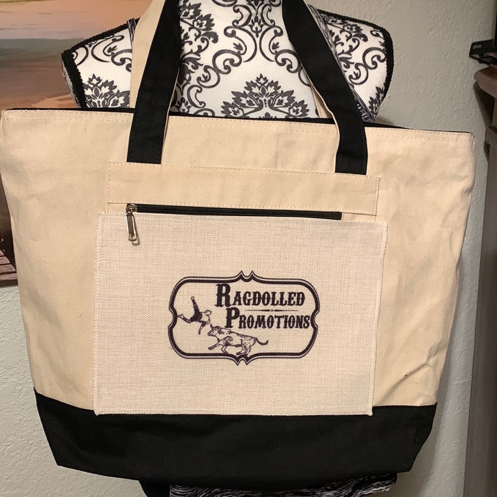 Canvas Tote bag ragdolled promotions